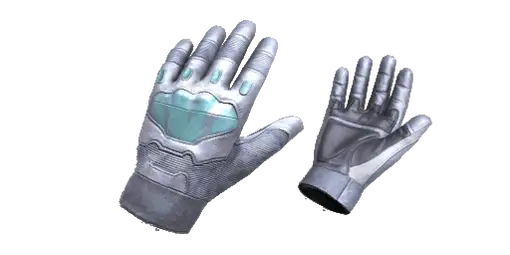 Gloves White Camo